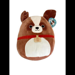 Squishmallows 15”Sassafras‎ The St. Bernard Dog